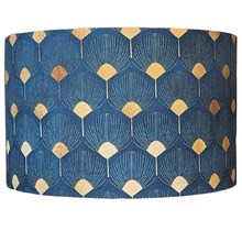 Feathers Cotton Lamp Shade