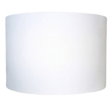 White Gillespie Linen Lamp Shade