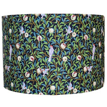 Bird & Pomegranate Cotton Lamp Shade