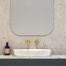 Lorenzo 505mm Ceramic Semi-Inset Basin