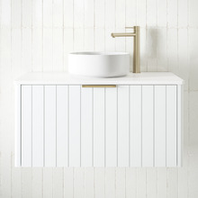 Saba 900mm Wall Hung Single Vanity Unit