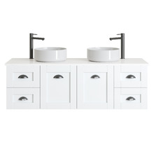 Victoria 1500mm Wall Hung Double Vanity Unit