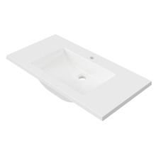Regal Countertop with Single Integrated Basin