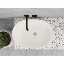 Bonnie 560mm Oval Ceramic Above Counter Basin