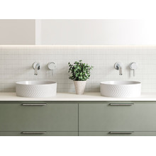 Allure Arrow 360mm Round Ceramic Above Counter Basin