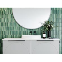 Corrida 430mm Gloss White Round Semi-inset Basin