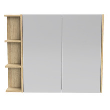 New York 900mm Rectangular Mirrored Shaving Cabinet