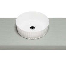 Allure Flute 360mm Ceramic Above Counter Basin