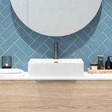 Iconic White Ceramic Above Counter Basin