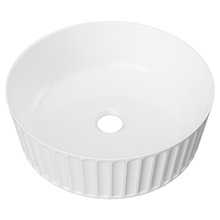 Allure Flute 360mm Ceramic Above Counter Basin