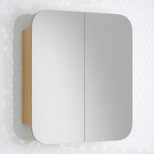 Jazz Arch 900mm Mirrored Shaving Cabinet