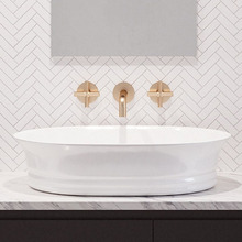 Bonnie 560mm Oval Ceramic Above Counter Basin
