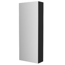 Jazz 400mm Mirrored Shaving Cabinet with Melamine Shelves