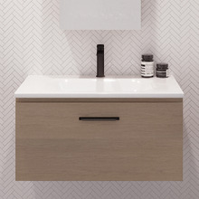Stadium Slim Countertop with Single Integrated Basin