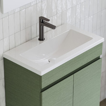 Ensuite Composite Countertop with Single Integrated Basin