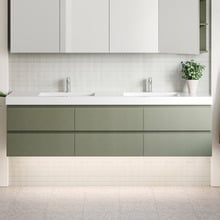 Grand Countertop with Double Integrated Basin
