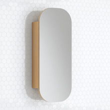 Jazz  Arch 400mm Mirrored Shaving Cabinet