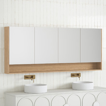 Sanremo 1800mm Rectangular Mirrored Shaving Cabinet