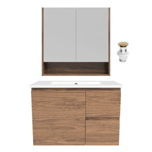 Nevada 750mm Wall Hung Vanity Package with Mirror