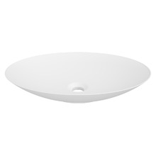 Feather 510mm Oval Ceramic Above Counter Basin