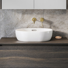 Giana 490mm Gloss White Above Counter Basin