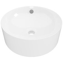 Hazel 360mm Gloss White Above Counter Basin