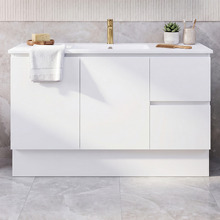 Elemental 1200mm Freestanding Single Vanity with Removable Kickboard