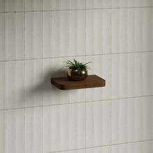 Splice Curved Bathroom Shelf