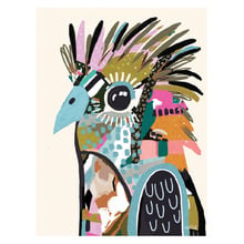 Offbeat Bird Printed Wall Art