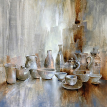 Still Life Table 1 Printed Wall Art