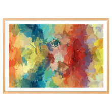 Rainbow Cumulus Printed Wall Art