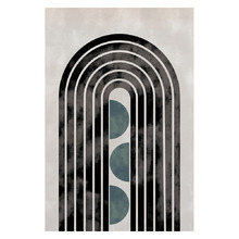 Green Arch Capsule I Printed Wall Art