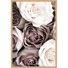 Roses Sepia I Printed Wall Art