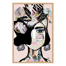 Pastel Frida Printed Wall Art