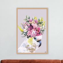 Pretty Cockatoo Printed Wall Art