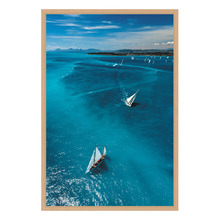 Above the Race Printed Wall Art