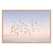 Sunset Flight Printed Wall Art