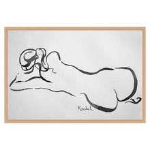 Big Bottomed Nude Printed Wall Art
