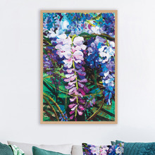 Wisteria Printed Wall Art