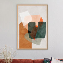 Nature Friendly Terracotta IV Canvas Wall Art