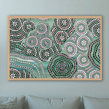 Mint Bahna Gratitude Canvas Wall Art