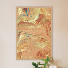 Earths Flow Canvas Wall Art