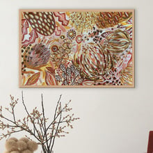 Native Botanicals I Canvas Wall Art