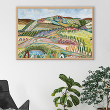 Flower Fields Canvas Wall Art