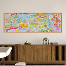 Fairy Floss Land I Canvas Wall Art