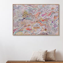 Fairy Floss Mellow Land Canvas Wall Art