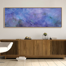 Chromatic Tide Canvas Wall Art