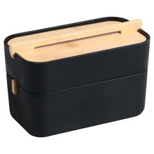 Double Layer Bamboo Jewellery Box
