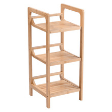 Okin 3 Tier Bamboo Shelving Unit