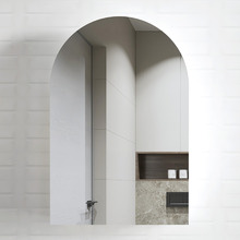 Archie 600mm Arch Mirrored Shaving Cabinet
